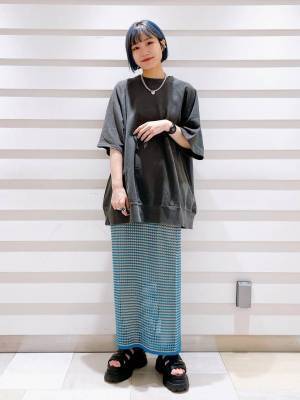 あみあみ感、たまらんんん♡ 【JEANASIS】おしゃれにも程がある！「ニットスカート」