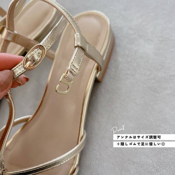 「えっー、これはやばいー。。」「即ポチった」【GU】大優勝“春夏サンダル”が可愛い