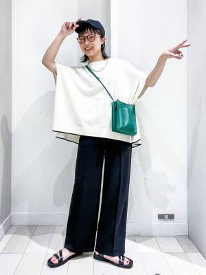 二の腕、隠したい（泣）→【グローバルワーク】へ！ バリエ豊富♡「ふわ袖トップス」