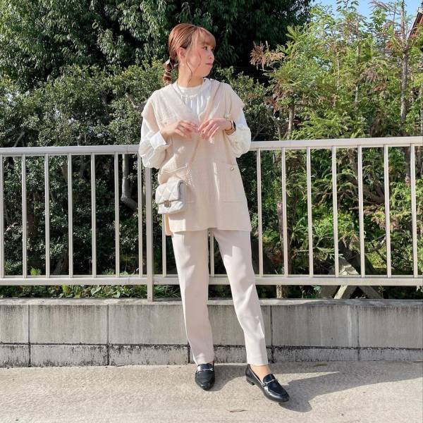 「ニットベスト」取り入れてみる？