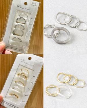 《5個セットで330円》だと！？【3COINS】ダッシュ買い案件！ 高見え「セットリング」