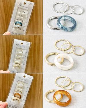 《5個セットで330円》だと！？【3COINS】ダッシュ買い案件！ 高見え「セットリング」