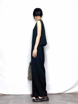 楽ちん！着回せる！体型カバー！【グローバルワーク】いいことしかない♡「オールインワン」