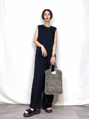 楽ちん！着回せる！体型カバー！【グローバルワーク】いいことしかない♡「オールインワン」