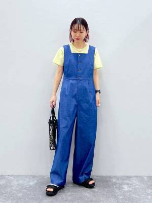 楽ちん！着回せる！体型カバー！【グローバルワーク】いいことしかない♡「オールインワン」