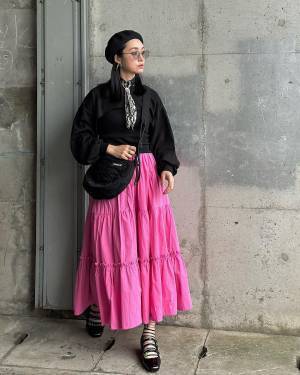 コーデをアップデート！スカーフ使いの達人