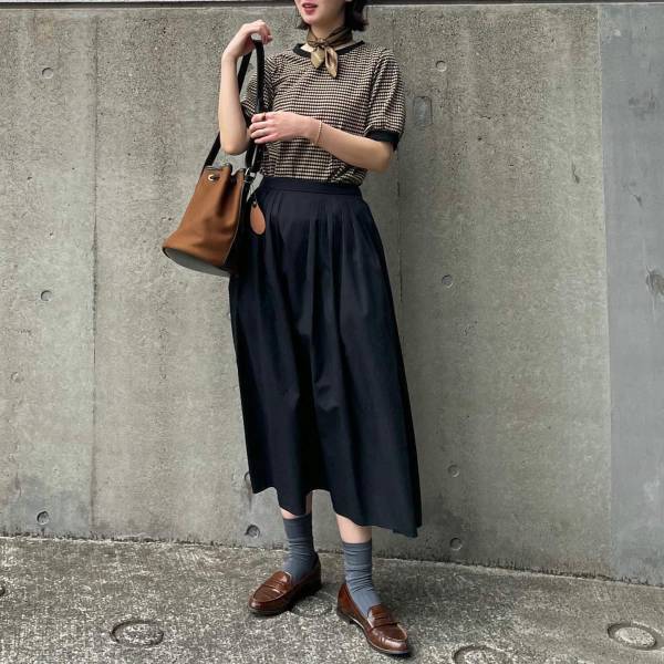 コーデをアップデート！スカーフ使いの達人