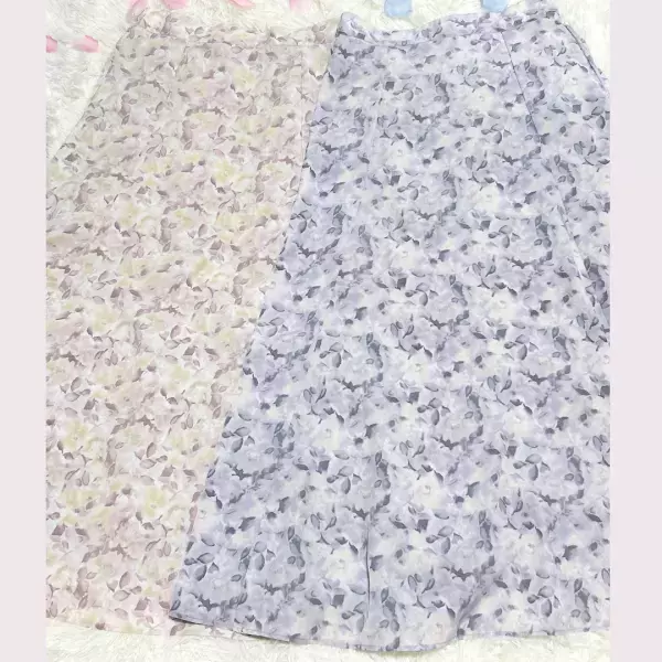 プチプラで優秀！ふんわり花柄♡が「高見え」「一目惚れで2色ゲット」【Alotta】ほんのり甘めな花柄スカート