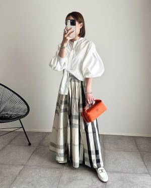 おしゃれさんの春コーデ！【チェック柄】に注目