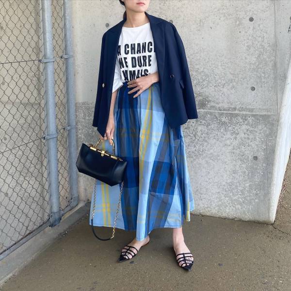 おしゃれさんの春コーデ！【チェック柄】に注目