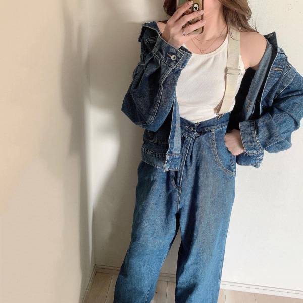 サイズとシルエット「ドンピシャ」で「可愛いすぎ」♡【しまむら】「激カワ」”デニムアイテム”3選