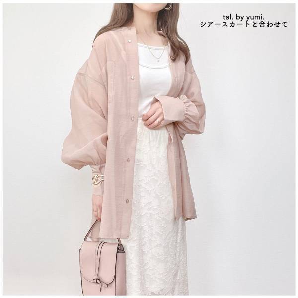 「お気に入り」って大好評♡【しまむら】着るだけで今っぽ！「透け感アイテム」