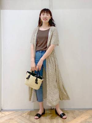 スタッフ「毎年人気」って！【グローバルワーク】主役級の活躍♡ 噂の「柄ワンピ」って？