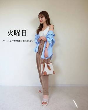 ハイ、優秀ですッ♡【GU】週7で大活躍！ 今っぽ「ストライプシャツ」