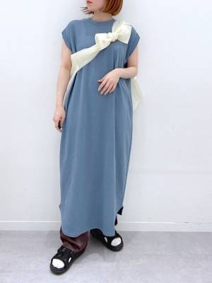 低身長さん「ヘビロテ確定」♡【グローバルワーク】体型カバーも◎ 店員さん「推しワンピ」