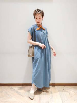 低身長さん「ヘビロテ確定」♡【グローバルワーク】体型カバーも◎ 店員さん「推しワンピ」