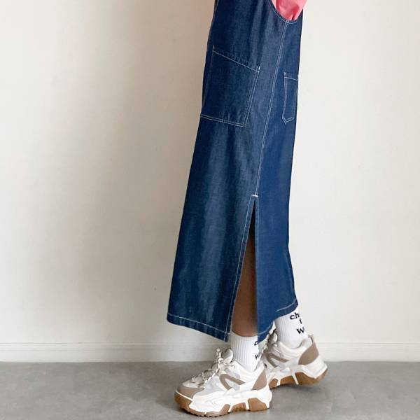 大人女子さん必見！！「春っぽさを与えてくれる」♡【logosdays】のジャンパースカートで作る”春コーデ2選”