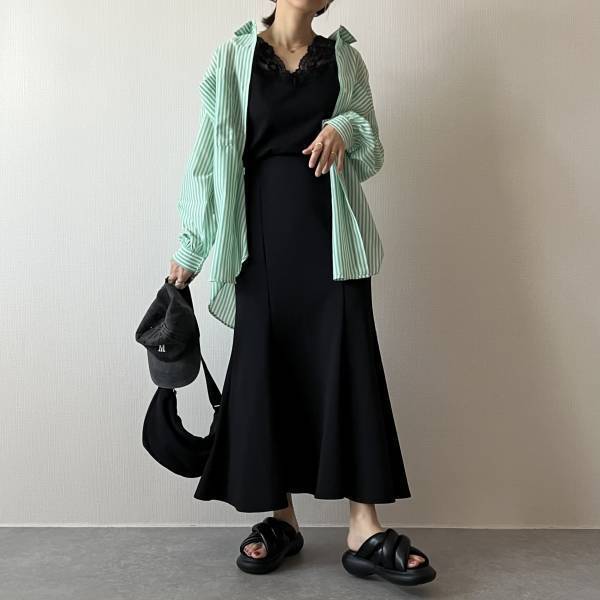 今年人気のぷくぷくサンダル！履くだけで今年っぽ♡【GU】可愛いだけじゃなく履き心地も◎”パフィークロスベルトサンダル”