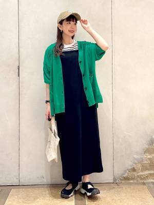 もはや必須でしょ♡【グローバルワーク】トレンド継続中！ 主役級「グリーンアイテム」