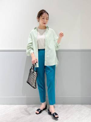 もはや必須でしょ♡【グローバルワーク】トレンド継続中！ 主役級「グリーンアイテム」