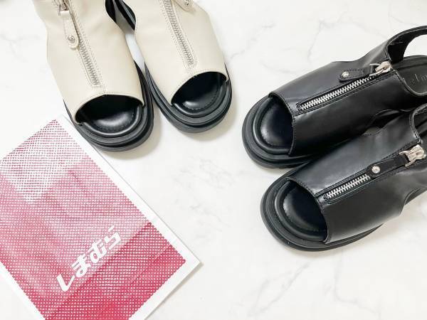 「1分で完売」！？こだわりデザインで脱ぎ履き楽ちん！【しまむら】「トレンド感満載」♡ボリュームサンダル