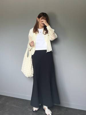 春におすすめ！「羽織るだけでワンランク上のコーディネートに」♡【Chacocloset】”シアースタンドカラーショート丈”