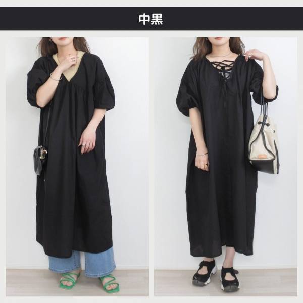 「1枚でかわいい」から癖になる～～！【しまむら】「主役級」”2wayワンピース”2選