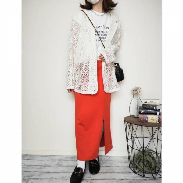 「ほんとかわいくてお気に入り」【しまむら】抜け感、たっぷり♡「レースジャケット」