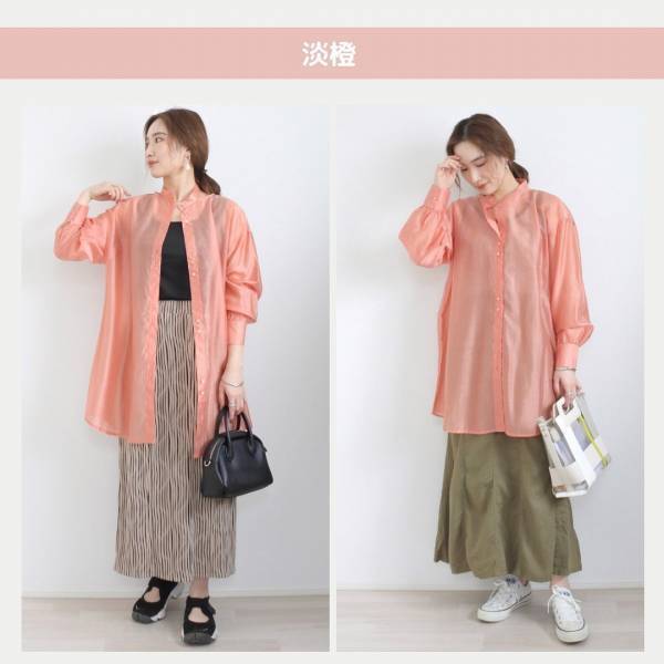 控えめに言って『優勝』♡【しまむら】透け感・デザイン◎ 最旬「シアーシャツ」