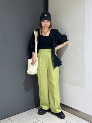 大きめフリルに、きゅんッ♡【ローリーズファーム】小顔効果も期待大♡「優勝ブラウス」