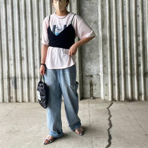 着回し楽しくなりそーッ♡【しまむら】次買い足すなら、断然「おしゃれビスチェ」でしょ！