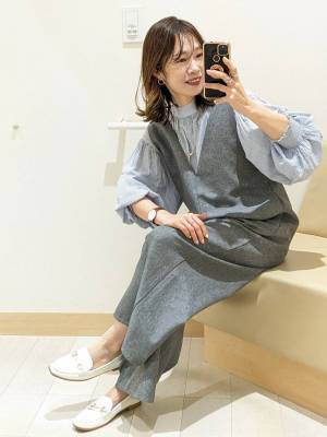 『二の腕、気になる』に終止符！【グローバルワーク】シワ軽減も嬉しい「ぽわん袖ブラウス」