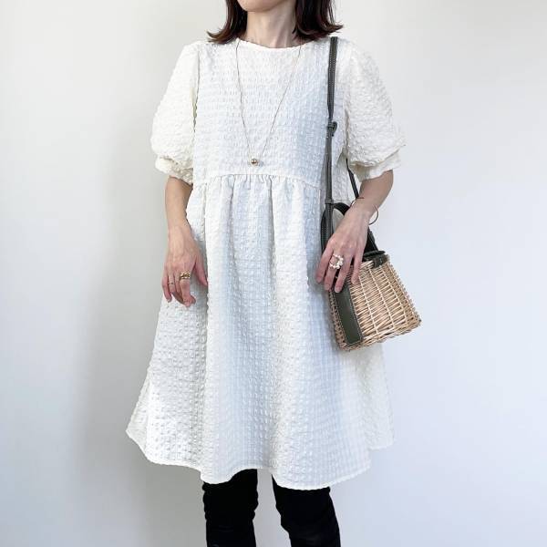 こりゃ、人気出そう♡【ハニーズ】見つけたら即買って！ 大人女子も似合う「ぽこぽこワンピ」