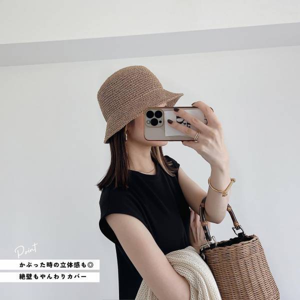 ”2990円”って「やばない？」「可愛すぎやしませんか」♡【ユニクロ】形も素材感も「文句なし！」”クロシェハット”