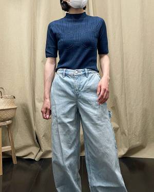 軽々な着心地♡「1番のお気に入り」と話題！【ユニクロ×マメクロゴウチ】ならではのアイテム”3Dメッシュセーター”