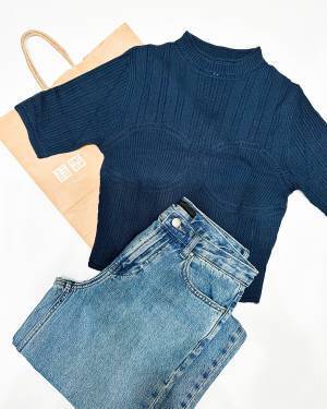 軽々な着心地♡「1番のお気に入り」と話題！【ユニクロ×マメクロゴウチ】ならではのアイテム”3Dメッシュセーター”