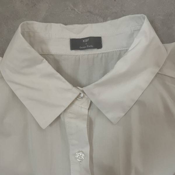 GreenParks限定！「テント型のかわいいシルエット」♡【KBF×GreenParks】の”ショート丈ミリタリーシャツ”