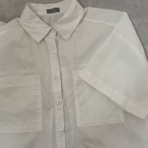 GreenParks限定！「テント型のかわいいシルエット」♡【KBF×GreenParks】の”ショート丈ミリタリーシャツ”