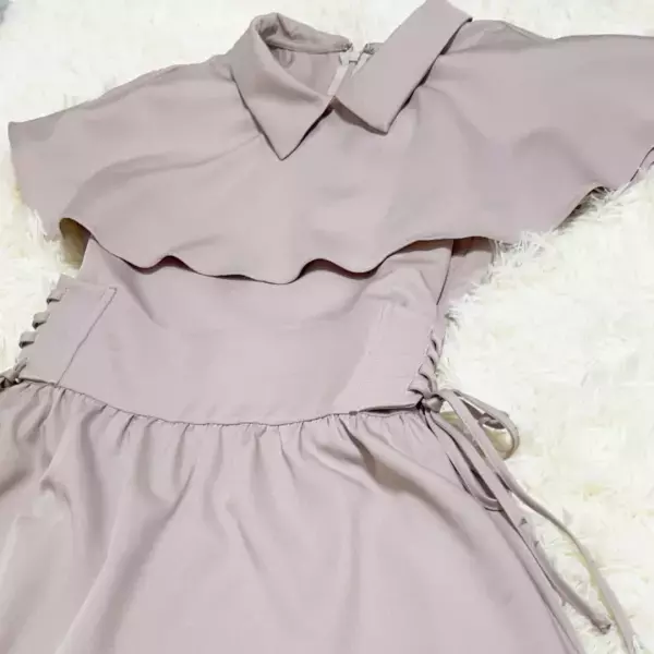 「凄すぎませんか？♡」【アプレジュール】新作ケープワンピースが「着映え」すること間違いなし！