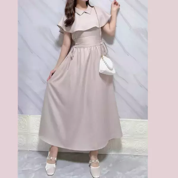 「凄すぎませんか？♡」【アプレジュール】新作ケープワンピースが「着映え」すること間違いなし！