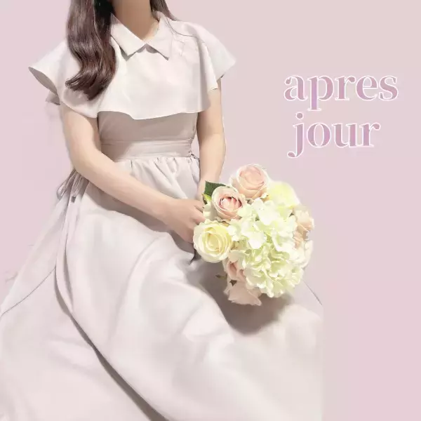 「凄すぎませんか？♡」【アプレジュール】新作ケープワンピースが「着映え」すること間違いなし！