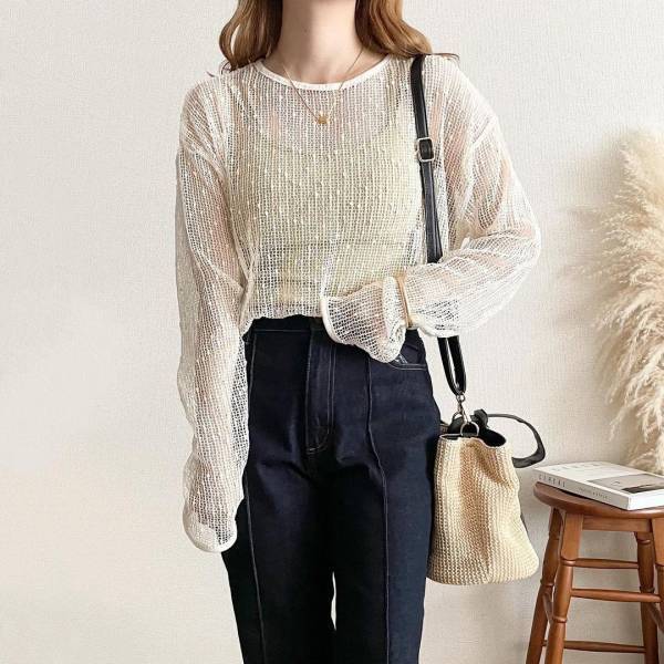 これを着ればお洒落さんっ♡♡【しまむら】”メッシュアイテム”着回しコーデ！！