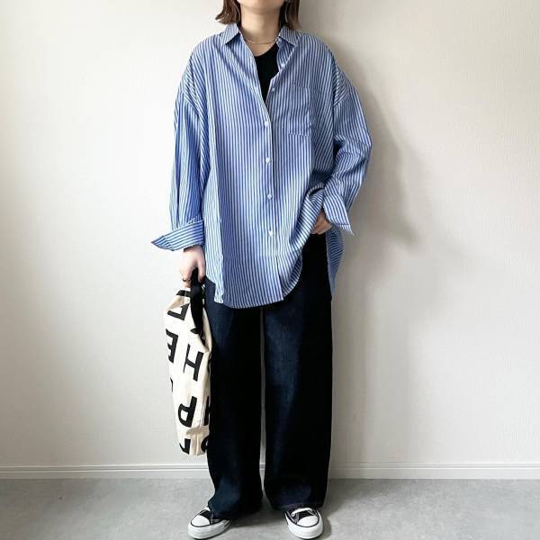 《この春、着たいッ！！》【GU】今年は「バギージーンズ」が最強にオシャレ♡