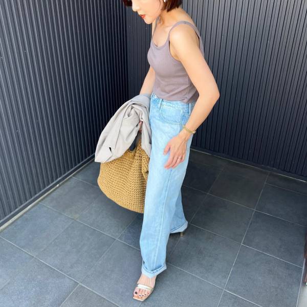 「お気に入り」「ずっと愛用中」♡【ユニクロ】美シルエットに大感謝◎「バギージーンズ」