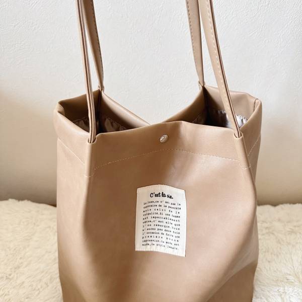 使いやすくて愛用中♡「生地もしっかり」通勤にも普段使いにも◎【Lattice】万能トートバッグ