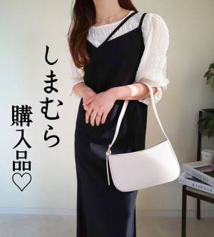 「黒」が好き → 即カゴへ！【しまむら】センスえっっぐ♡ 重ね着上手な「アシメワンピ」