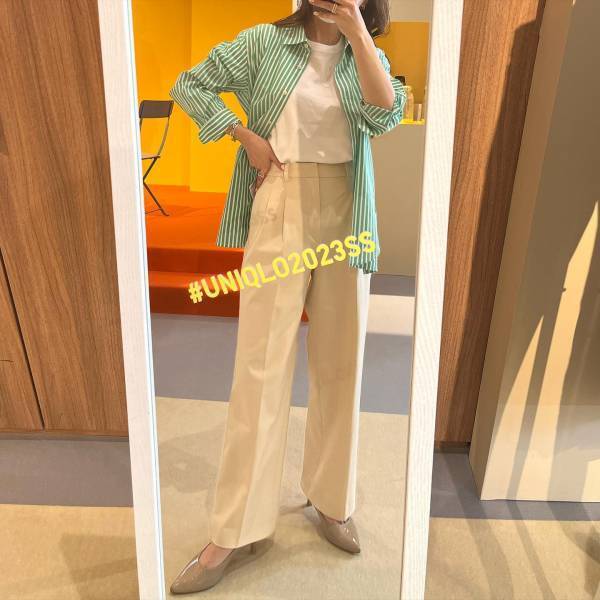 所持率、ぐんぐん上昇中！！【ユニクロ】シンプルこそ《最強》！ 万能「白Tシャツ」