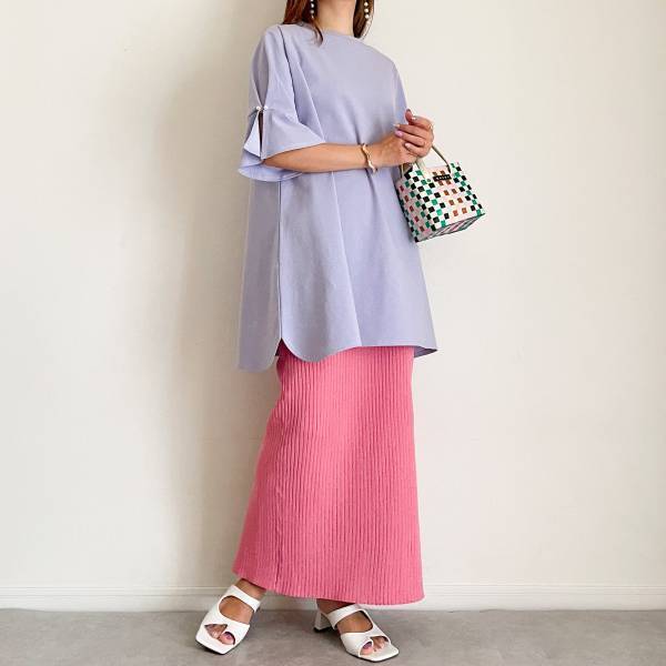 大人女子がはまる可愛さ！プチプラだけど上品で大人っぽ【aquagarage】「1枚で華やぐ」フレアチュニック