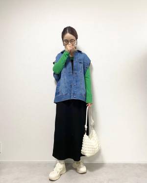 「お気に入り」「体型カバーも◎」【GU】今季は美シルエットな「ベスト」が大豊作！！