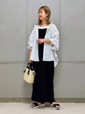 これがなきゃ、夏始まらんッ♡【グローバルワーク】着回し力、抜群◎「万能リネンシャツ」